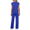 image:imageWIHOLL 2 Piece Sets for Women Casual Summer Travel Vacation Outfits Cap Sleeve Lounge SetRoyal Blue