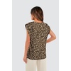 image:imageWIHOLL Cap Sleeve Tops for Women Summer Top Basic Tee Shirts Business Casual Tank Loose Fit 2026 FashionG  Leopard Print