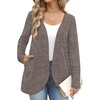 image:imageWIHOLL Cardigan Sweaters Fall Fashion Long Sleeve Shirts Casual01khaki