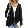 image:imageWIHOLL Cardigan Sweaters Fall Fashion Long Sleeve Shirts Casual02black