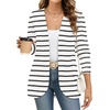 image:imageWIHOLL Cardigan Sweaters Fall Fashion Long Sleeve Shirts Casual03stripe