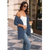 image:imageWIHOLL Cardigan Sweaters Fall Fashion Long Sleeve Shirts Casual05navy Blue