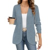 image:imageWIHOLL Cardigan Sweaters Fall Fashion Long Sleeve Shirts Casual08blue