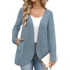 image:imageWIHOLL Cardigan Sweaters Fall Fashion Long Sleeve Shirts Casual08blue