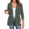 image:imageWIHOLL Cardigan Sweaters Fall Fashion Long Sleeve Shirts Casual09green