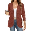 image:imageWIHOLL Cardigan Sweaters Fall Fashion Long Sleeve Shirts Casual12caramel