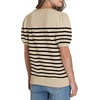 image:imageWIHOLL Womens Puff Short Sleeve Sweater 2026 Spring Summer Tops Trendy Business Causal Outfits Work Blouses ClothesApricotBlack