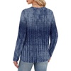 image:imageWIHOLL Womens Striped Long Sleeve Shirts Fall Outfits 2026 Color Block Tops Fashion Clothing Ribbed Crewneck Tee BlousesHboho Navy
