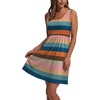 image:imageWIHOLL Womens Summer Dress 2026 ALine Sleeveless Casual Sundress with Pockets FloralSolidColorful Stripe