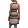 image:imageWIHOLL Womens Summer Dress 2026 ALine Sleeveless Casual Sundress with Pockets FloralSolidColorful Stripe