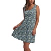 image:imageWIHOLL Womens Summer Dress 2026 ALine Sleeveless Casual Sundress with Pockets FloralSolidFloral01