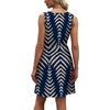 image:imageWIHOLL Womens Summer Dress 2026 ALine Sleeveless Casual Sundress with Pockets FloralSolidNavy Print Stripe