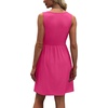 image:imageWIHOLL Womens Summer Dress 2026 ALine Sleeveless Casual Sundress with Pockets FloralSolidSolid Pink