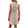 image:imageWIHOLL Womens Summer Dress 2026 ALine Sleeveless Casual Sundress with Pockets FloralSolidVintage Pink