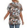 image:imageWIHOLL Womens Summer Tops Short Dolman Sleeve Shirts 2026 Fashion V Neck Outfits Clothes3floral Fierce