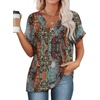 image:imageWIHOLL Womens Summer Tops Short Dolman Sleeve Shirts 2026 Fashion V Neck Outfits Clothes3vintage Boho