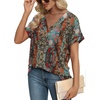 image:imageWIHOLL Womens Summer Tops Short Dolman Sleeve Shirts 2026 Fashion V Neck Outfits Clothes3vintage Boho