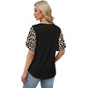 image:imageWIHOLL Womens Summer Tops Short Petal Sleeve Shirts Fashion V Neck Womens ClothingFloral 015