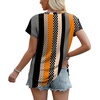 image:imageWIHOLL Womens Tops Basic Summer V Neck T Shirts Short Sleeve Dressy Casual Loose Fit Cute Tee Clothes Trendy Fashion Outfits4polka Dot
