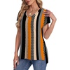 image:imageWIHOLL Womens Tops Basic Summer V Neck T Shirts Short Sleeve Dressy Casual Loose Fit Cute Tee Clothes Trendy Fashion Outfits4polka Dot