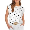 G - White Black Polka Dots