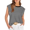 Q - Black&white Stripe