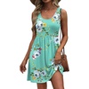 Aqua Floral