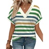 2-striped - Green