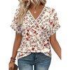 3-floral Red