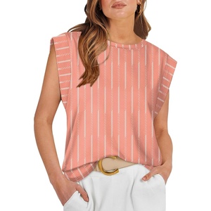 image:imageWIHOLL Cap Sleeve Tops for Women Summer Top Basic Tee Shirts Business Casual Tank Loose Fit 2026 FashionZ  Floral 02
