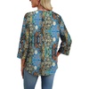 image:imageWIHOLL 34 Length Sleeve Womens Tops Boho V Neck Lace Shirt Trendy Blouses Dressy Casual Vacation Clothes S3XL01  Vintage Boho
