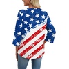 image:imageWIHOLL 34 Length Sleeve Womens Tops Boho V Neck Lace Shirt Trendy Blouses Dressy Casual Vacation Clothes S3XL05  Flag