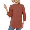 image:imageWIHOLL 34 Length Sleeve Womens Tops Sweaters Shirts Lightweight Spring Outfits 2026 Winter Clothing S2XL03caramel
