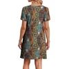image:imageWIHOLL Boho Summer Dresses for Women Casual Loose T Shirt Dress with Pockets Beach Vacation Outfits S4XL01boho Multicolor
