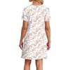 image:imageWIHOLL Boho Summer Dresses for Women Casual Loose T Shirt Dress with Pockets Beach Vacation Outfits S4XL05pink Floral