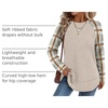 image:imageWIHOLL Long Sleeve Shirts for Women Fall Sweaters Lightweight Trendy Tops1print 2