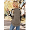 image:imageWIHOLL Long Sleeve Shirts for Women Fall Sweaters Lightweight Trendy Tops1print 3