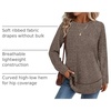 image:imageWIHOLL Long Sleeve Shirts for Women Fall Sweaters Lightweight Trendy Tops2coffee