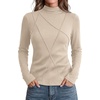 image:imageWIHOLL Long Sleeve Shirts for Women Fall Tops Casual OutfitsBeige