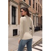 image:imageWIHOLL Long Sleeve Shirts for Women Fall Tops Casual OutfitsBeige