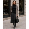 image:imageWIHOLL Long Sleeve Shirts for Women Fall Tops Casual OutfitsBlack