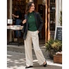 image:imageWIHOLL Long Sleeve Shirts for Women Fall Tops Casual OutfitsGreen
