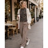 image:imageWIHOLL Long Sleeve Shirts for Women Fall Tops Casual OutfitsLeopard Print