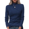 image:imageWIHOLL Long Sleeve Shirts for Women Fall Tops Casual OutfitsNavy