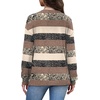 image:imageWIHOLL Long Sleeve Shirts for Women V Neck Tops Tunic 2026 Fall Outfits Winter Sweatshirts ClothesStripes Brown