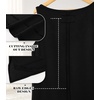 image:imageWIHOLL Loose Fit Tank Tops for Women Scoop Neck Summer Side Split Sleeveless Shirts 2026 FashionAblack