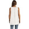 image:imageWIHOLL Loose Fit Tank Tops for Women Scoop Neck Summer Side Split Sleeveless Shirts 2026 FashionBwhite