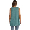 image:imageWIHOLL Loose Fit Tank Tops for Women Scoop Neck Summer Side Split Sleeveless Shirts 2026 FashionC0 Pine Green