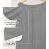 image:imageWIHOLL Loose Fit Tank Tops for Women Scoop Neck Summer Side Split Sleeveless Shirts 2026 FashionCgrey