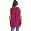 image:imageWIHOLL Loose Fit Tank Tops for Women Scoop Neck Summer Side Split Sleeveless Shirts 2026 FashionDgrey Purple